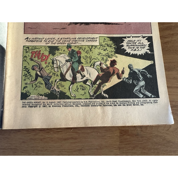 Gold Key Comics, The Green Hornet #3 / The Counterplot Affair 1965 Good VTG - Picture 4 of 6
